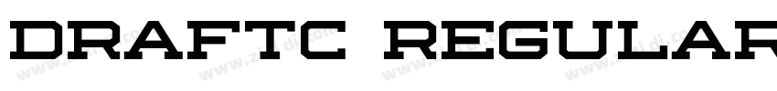DraftC Regular字体转换